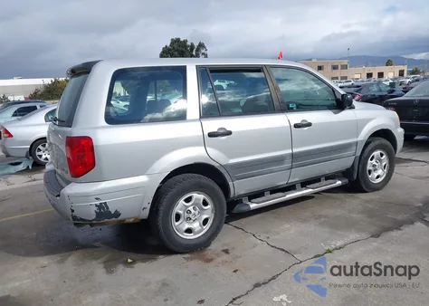 2004 Honda Pilot Lx z USA, uszkodzony, nr VIN 2HKYF181X4H614874